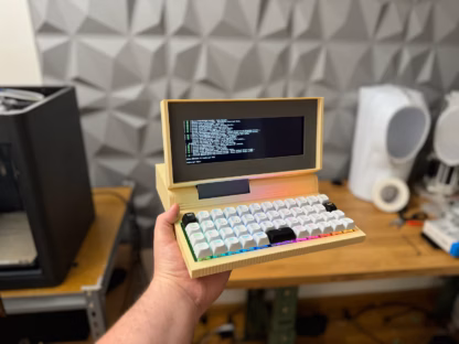Retro-Inspired Raspberry Pi Zero Laptop Kit: 3D Printable STL Files, Detailed Instructions, and Bill of Materials for DIY Laptop